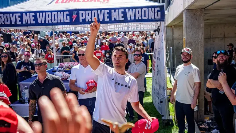 Charlie Kirk continues to inspire Republicans as party rallies for midterm battle: ‘Have courage’