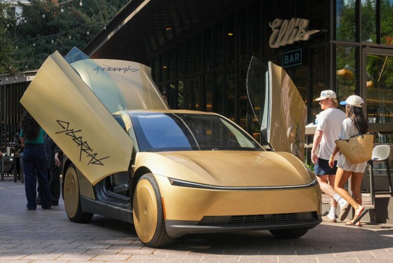 Tesla unveils new Cybercab robotaxi at exclusive Austin event. Follow along here.