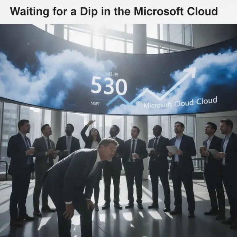 Waiting for a Dip in the Microsoft Cloud