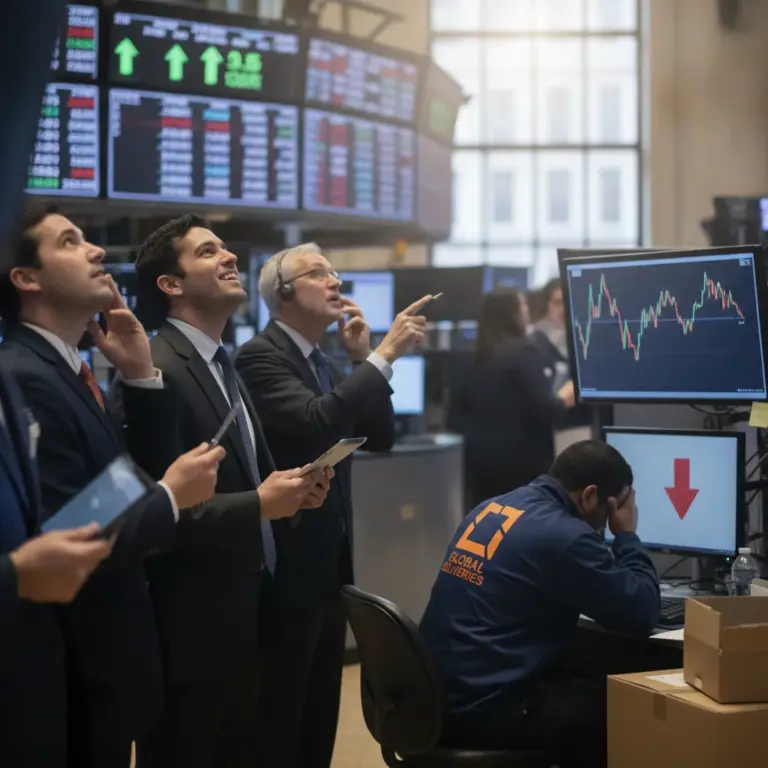 Tech Optimism Lifts Major Indices While Delivery Giant Slumps