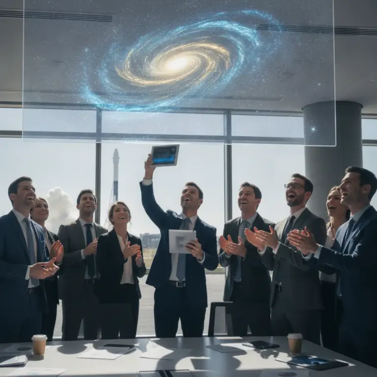 Galactic Growth and Merger Musings Send SpaceX Shares Soaring